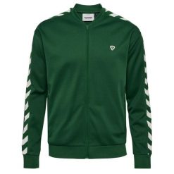 Bluza dresowa zapinana na zamek błyskawiczny Hummel Archive Regular Poly. Białe bluzy sportowe damskie HUMMEL, bez wzorów, z dresówki, bez ramiączek, bez kaptura. Za 263.10 zł.