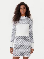 Guess Sweter W5BR24 Z3JD2 Écru Slim Fit. Swetry klasyczne damskie Guess, xs, z syntetyku, bez kołnierzyka. Za 299.99 zł.