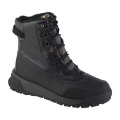 Buty Columbia Bugaboot Celsius Boot M 1945511010 czarne. Czarne buty sportowe na co dzień męskie na zimę, z gumy, bez zapięcia, omni-heat (columbia). Za 791.33 zł.
