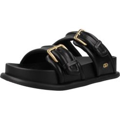 Sandały LIU-JO LOREN 09 Czarny. Czarne obuwie trekkingowe damskie Liu Jo, bez wzorów, z syntetyku, bez obcasa. W wyprzedaży za 417.40 zł.