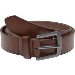 Gruby Pasek Z Klamrą Ze Sztucznej Skóry. Czarne paski męskie Urban Classics, bez wzorów, ze skóry. Za 72.99 zł.