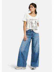 Milano Italy Koszulka w kolorze białym rozmiar: XL. Białe t-shirty damskie Milano Italy, xl, bez wzorów, z bawełny, bez kołnierzyka. Za 86.99 zł.