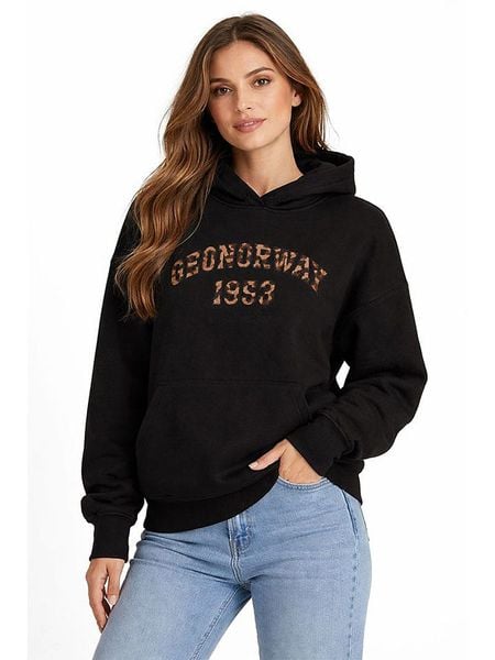 Geographical Norway Bluza "Gaphir" w kolorze czarnym rozmiar: XXL. Czarne bluzy z kapturem damskie Geographical Norway, xxl, z bawełny. Za 154.95 zł.