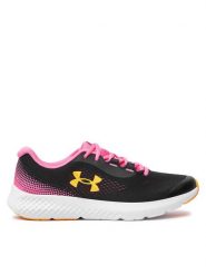 Under Armour Buty do biegania Ua Ggs Charged Rogue 4 3027111-001 Czarny. Czarne buty sportowe dziewczęce Under Armour, bez wzorów, z materiału, bez zapięcia. Za 169.99 zł.