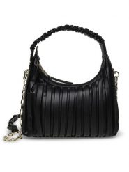 Steve Madden Torebka Bgeneve SM13001396-02002-BLK Czarny. Czarne torebki klasyczne damskie Steve Madden, bez wzorów, ze skóry, bez dodatków. Za 359.99 zł.
