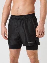 Bjorn_borg BORG PERFORMANCE SHORTS 2 IN 1 – czarny – BLACK BEAUTY. Czarne szorty męskie Björn Borg, bez wzorów, sportowe. Za 326.50 zł.