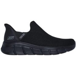 Buty sportowe męskie Skechers Bobs B Flex Resili. Czarne buty sportowe na co dzień męskie Skechers, z gumy, bez zapięcia. Za 390.00 zł.
