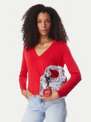Tommy Jeans Torebka Tjw Bodega Sequins Shopper AW0AW19091 Srebrny. Szare shopper bag damskie Tommy Jeans, bez wzorów, z jeansu, bez dodatków. Za 489.99 zł.