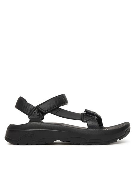 Teva Sandały Apreaqua Drift 1173701 Czarny. Czarne sandały damskie Teva, bez wzorów, z materiału, bez obcasa, na płaskiej podeszwie. Za 249.99 zł.