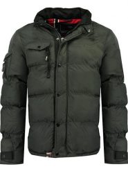 Geographical Norway Kurtka zimowa "Bonap" w kolorze antracytowym rozmiar: L. Czarne kurtki męskie Geographical Norway, na zimę, l, bez wzorów, bez kaptura. Za 239.45 zł.