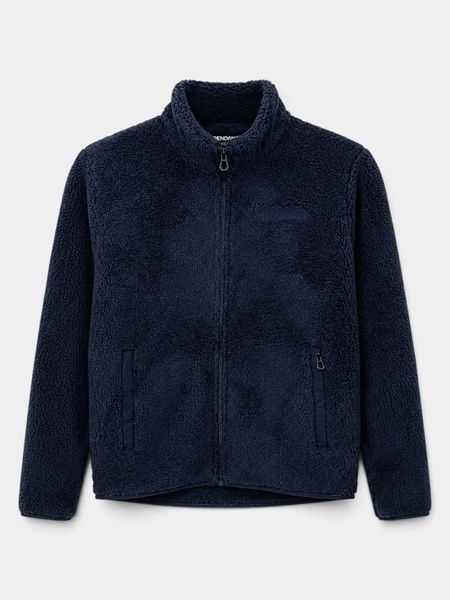 Sweter Fundango Marshmallow Junior Pile. Niebieskie swetry klasyczne damskie Fundango, bez wzorów, z materiału, bez kołnierzyka. Za 199.00 zł.