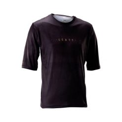 Koszulka rowerowa LEATT Jersey MTB Gravity 4.0. Czarne t-shirty sportowe męskie LEATT, xl, z jersey, bez ramiączek, rowerowe. Za 299.00 zł.