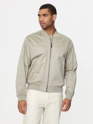 Calvin Klein Kurtka bomber Hero K10K113496 Beżowy Regular Fit. Brązowe kurtki męskie CALVIN KLEIN, l, bez wzorów, z bawełny, bez kaptura. Za 599.99 zł.