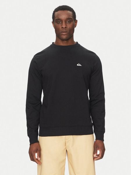 Quiksilver Bluza EQYFT04953 Czarny Regular Fit. Czarne bluzy bez kaptura męskie Quiksilver, m, z syntetyku. Za 109.99 zł.