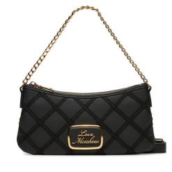 Torebka LOVE MOSCHINO. Czarne torebki klasyczne damskie Love Moschino, bez wzorów, bez dodatków. Za 609.99 zł.