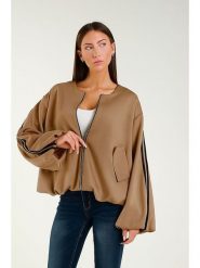 Tamba Kurtka w kolorze jasnobrązowym rozmiar: 36/38. Brązowe kurtki damskie Tamba, bez wzorów, bez kaptura. Za 153.34 zł.