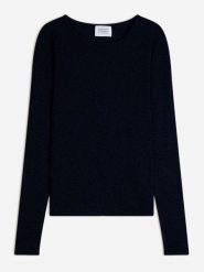 AUTHENTIC CASHMERE Kaszmirowy sweter "Epéna" w kolorze granatowym rozmiar: S. Niebieskie swetry klasyczne damskie AUTHENTIC CASHMERE, s, z kaszmiru, bez kołnierzyka. Za 347.99 zł.