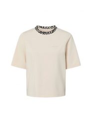 Marc Cain Koszulka Kobiety Bawełna beżowy, 36. Brązowe t-shirty damskie Marc Cain, bez wzorów, z bawełny, bez kołnierzyka. Za 479.95 zł.