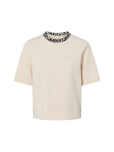 Marc Cain Koszulka Kobiety Bawełna beżowy, 36. Brązowe t-shirty damskie Marc Cain, bez wzorów, z bawełny, bez kołnierzyka. Za 479.95 zł.