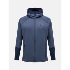 Bluza Peak Performance męska Rider Zip Jacket. Niebieskie bluzy bez kaptura męskie Peak Performance, l. W wyprzedaży za 649.00 zł.