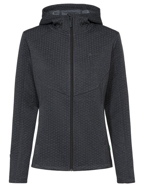 Damska bluza z kapturem Jack Wolfskin Skomer Hiking Hoody. Czarne bluzy z kapturem damskie Vaude, na zimę, z materiału. Za 469.00 zł.