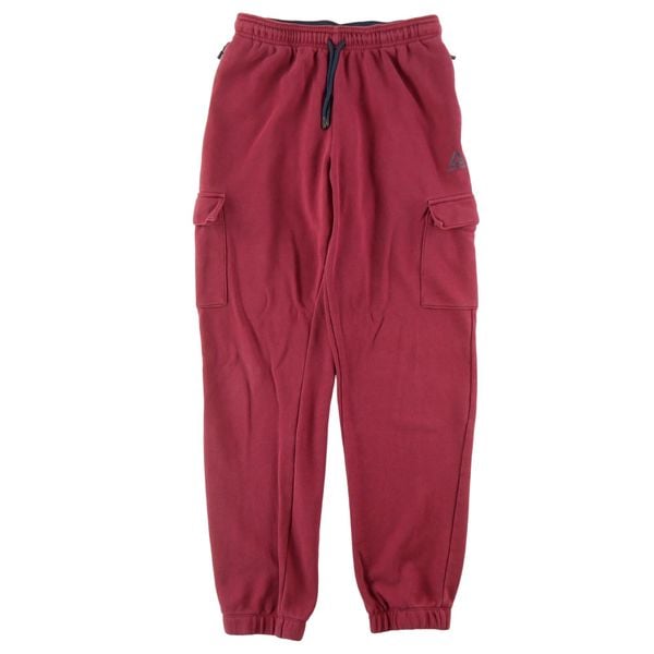 Reebok spodnie dresowe cargo męskie. Czerwone spodnie sportowe męskie Reebok, z dresówki. Za 85.16 zł.