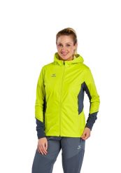 Kurtka do biegania Erima Racing różowa. Żółte kurtki do biegania damskie Erima, bez wzorów, z materiału. Za 256.95 zł.