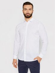 Only & Sons Koszula Caiden 22012321 Biały Slim Fit. Białe koszule męskie Only & Sons, m, bez wzorów, z bawełny, bez kołnierzyka, bez ramiączek. Za 109.99 zł.