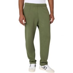 Spodnie męskie CHAMPION Straight Hem Pants. Zielone spodnie materiałowe męskie CHAMPION, bez wzorów, z materiału. Za 160.99 zł.
