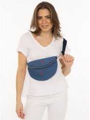 Zwillingsherz Saszetka w kolorze granatowym - 28 x 18 cm rozmiar: onesize. Niebieskie shopper bag damskie Zwillingsherz, bez wzorów, z materiału, przez ramię, bez dodatków. Za 82.99 zł.