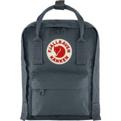 Plecak sportowo-turystyczny Kanken Mini. Czarne plecaki damskie Fjällräven, bez wzorów. Za 333.99 zł.