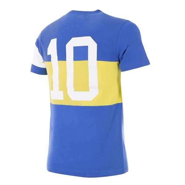 Koszulka dla dorosłych - Boca Capitano - Niebieska. Niebieskie t-shirty sportowe męskie COPA FOOTBALL, bez ramiączek, do piłki nożnej. Za 210.58 zł.