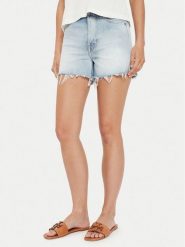 ViCOLO Szorty jeansowe DB5396 Niebieski Regular Fit. Niebieskie szorty damskie ViCOLO, bez wzorów, z bawełny. Za 279.99 zł.