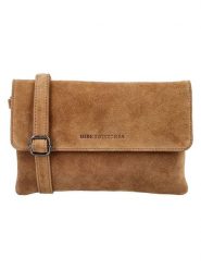 HIDE & STITCHES Skórzana torebka "Brazos" w kolorze jasnobrązowym - 24 x 16 x 5,5 cm rozmiar: onesize. Brązowe torebki klasyczne damskie HIDE & STITCHES, bez wzorów, z materiału, bez dodatków. Za 117.99 zł.