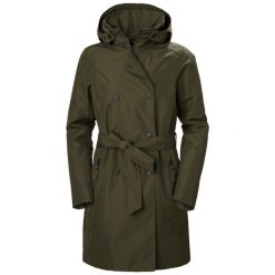 Płaszcz ocieplany dla kobiet Helly Hansen Welsey II. Zielone płaszcze damskie Helly Hansen, l, bez wzorów, z materiału, klasyczne. Za 766.40 zł.