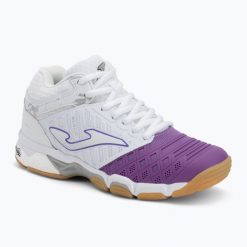 Buty do siatkówki damskie Joma V.Blok. Białe buty sportowe na co dzień damskie Joma, bez wzorów, z syntetyku, na fitness i siłownię. Za 349.99 zł.