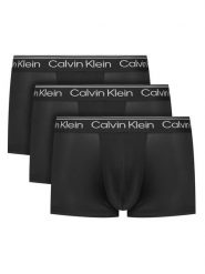 Calvin Klein Underwear Komplet 3 par bokserek LV00NB4409 Czarny. Czarne bokserki męskie Calvin Klein Underwear, bez wzorów, z syntetyku. Za 199.99 zł.