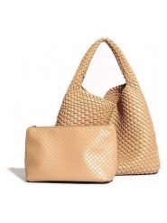 SUVRAI Torebka w kolorze beżowym - 30 x 42 x 14 cm rozmiar: onesize. Brązowe torebki klasyczne damskie SUVRAI, bez wzorów, z materiału, bez dodatków. Za 173.99 zł.