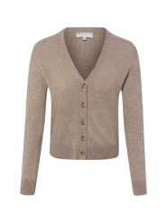 Marie Lund sweter z czystego kaszmiru Kobiety Kaszmir brązowy, M. Brązowe swetry klasyczne damskie Marie Lund, m, z kaszmiru, bez kołnierzyka. Za 799.95 zł.