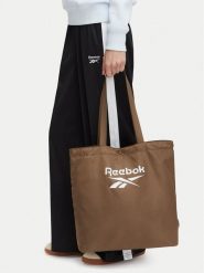 Reebok Torebka CWBEO-RBK-M-012-10 Brązowy. Brązowe torebki klasyczne damskie Reebok, bez wzorów, z materiału, bez dodatków. Za 69.99 zł.