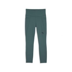 Damskie legginsy TAD ESSENTIALS o długości 7/8 PUMA. Zielone legginsy damskie Puma, l, bez wzorów, z dzianiny. Za 179.00 zł.