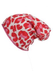 Zwillingsherz Czapka beanie w kolorze biało-czerwonym rozmiar: onesize. Białe czapki zimowe damskie Zwillingsherz, z kaszmiru. Za 83.42 zł.