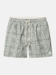 COLOURS & SONS Szorty kąpielowe w kolorze zielono-kremowym rozmiar: L. Zielone szorty sportowe męskie COLOURS & SONS, l, z materiału, outdoorowe. Za 192.33 zł.