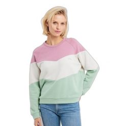 Bluza damska Protest NXGSANCY sweatshirt. Białe bluzy bez kaptura damskie Protest, s, z dresówki. Za 289.99 zł.
