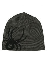 SPYDER Dwustronna czapka beanie "Innsbruck" w kolorze szaro-czarnym rozmiar: onesize. Czarne czapki męskie Spyder, bez wzorów, z materiału, sportowe. Za 147.91 zł.