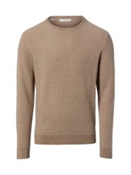 Selected sweter z dzianiny - SLHRoss Mężczyźni Bawełna brązowy, L. Brązowe swetry męskie Selected, l, bez wzorów, z bawełny, bez kołnierzyka. Za 249.95 zł.