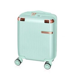 Walizka mini BETLEWSKI BWA-029 XS TURKUS. Brązowe walizki Betlewski, bez wzorów, z materiału. Za 159.99 zł.