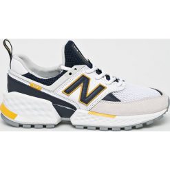 New Balance - Buty MS574EDD. Białe buty sportowe na co dzień męskie New Balance, z gumy, bez zapięcia, na fitness i siłownię. W wyprzedaży za 359.90 zł.