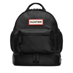 Plecak Hunter. Czarne plecaki damskie Hunter, bez wzorów, sportowe. Za 149.99 zł.