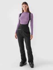 4F Spodnie narciarskie w kolorze czarnym rozmiar: XL. Czarne spodnie dresowe damskie 4f, m, bez wzorów. Za 305.29 zł.